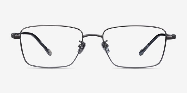 Canto Gunmetal TitaniumMontures de lunettes de vue d'EyeBuyDirect, Vue de Face
