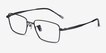 Canto Gunmetal TitaniumEyeglass Frames from EyeBuyDirect, Angle View