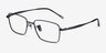 Canto Gunmetal TitaniumMontures de lunettes de vue d'EyeBuyDirect, Vue d'Angle