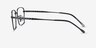 Canto Gunmetal TitaniumMontures de lunettes de vue d'EyeBuyDirect, Vue de Côté