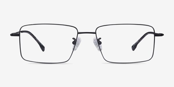 Lands Black Titanium Eyeglass Frames
