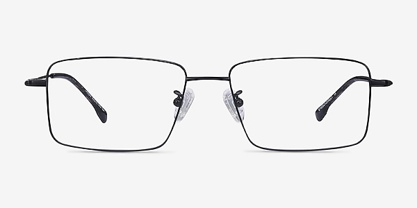 Lands Black Titanium Eyeglass Frames