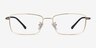 Holmst Golden TitaniumEyeglass Frames from EyeBuyDirect, Front View