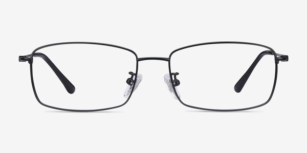 Hobbes Black Titanium Eyeglass Frames