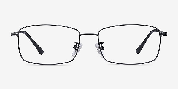 Hobbes Black Titanium Eyeglass Frames