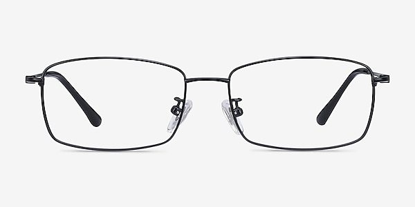 Hobbes Black Titanium Eyeglass Frames