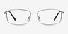 Embark Gunmetal TitaniumEyeglass Frames from EyeBuyDirect, Front View