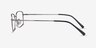 Embark Gunmetal TitaniumEyeglass Frames from EyeBuyDirect, Side View