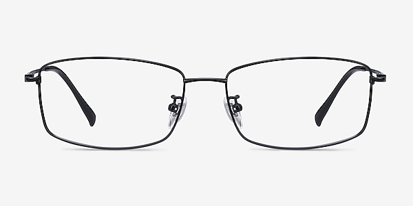 Embark Black Titanium Eyeglass Frames