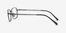 Embark Black TitaniumEyeglass Frames from EyeBuyDirect, Side View