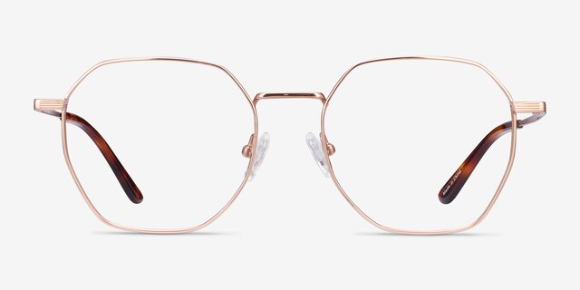 Comet Or rose TitaniumMontures de lunettes de vue d'EyeBuyDirect, Vue de Face