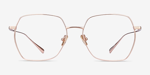 Holistic Rose Gold Titanium Eyeglass Frames