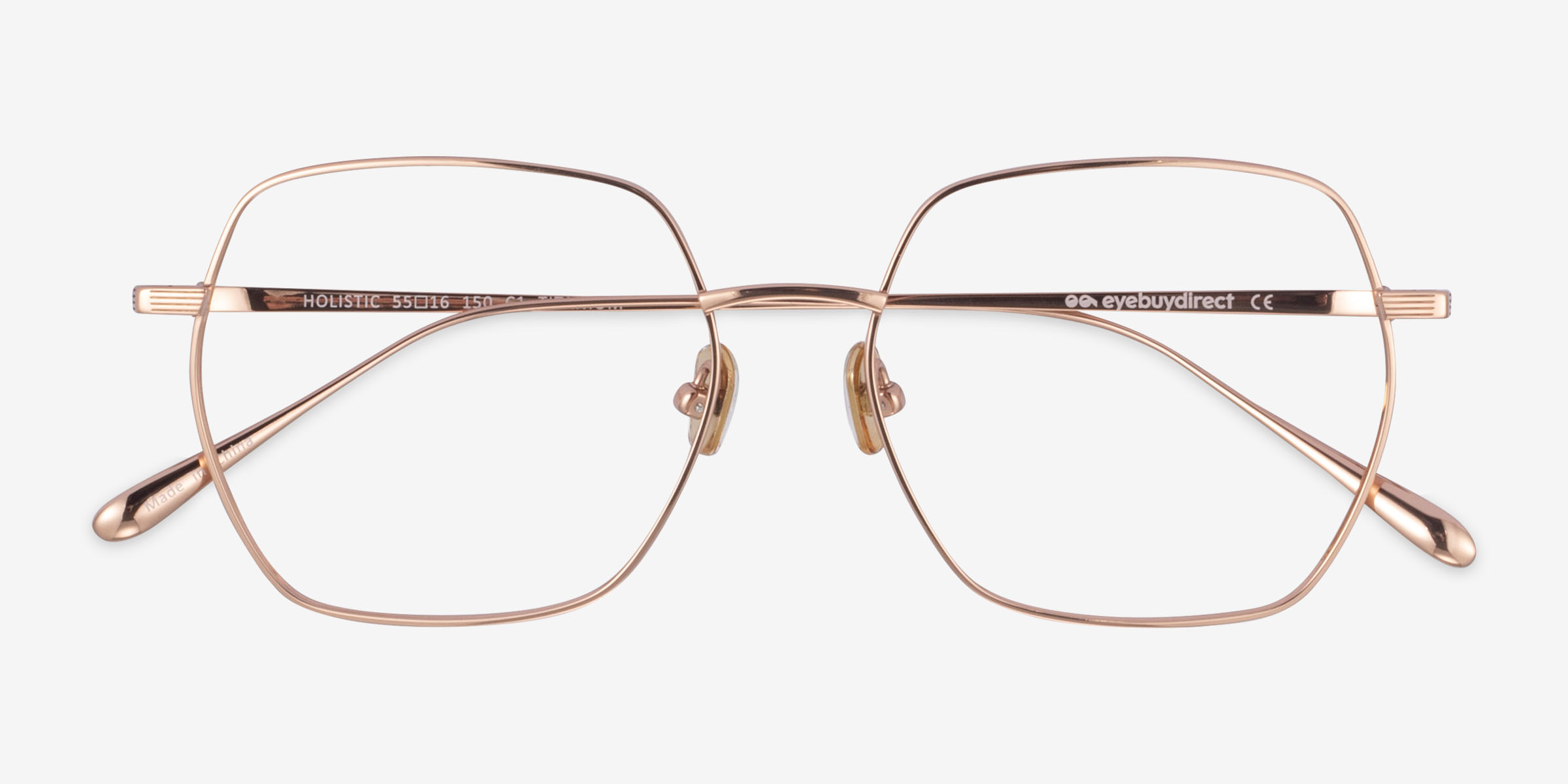 Holistic Carré Or rose Monture de vue Eyebuydirect Canada Holistic Carré Or rose Monture de vue Eyebuydirect Canada