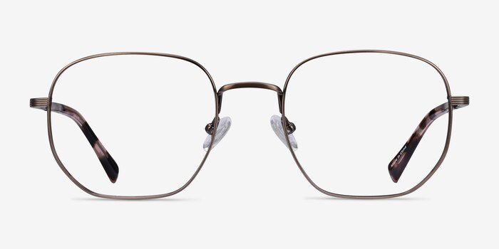 Dante Bronze Titanium Montures de lunettes de vue d'EyeBuyDirect