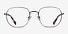Dante Bronze TitaniumEyeglass Frames from EyeBuyDirect, Front View