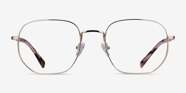 Dante Gold Titanium Eyeglass Frames