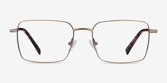 Apex Bronze Titanium Eyeglass Frames from EyeBuyDirect