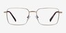 Apex Bronze TitaniumEyeglass Frames from EyeBuyDirect, Front View