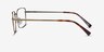 Apex Bronze TitaniumEyeglass Frames from EyeBuyDirect, Side View