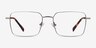 Apex Gunmetal TitaniumMontures de lunettes de vue d'EyeBuyDirect, Vue de Face