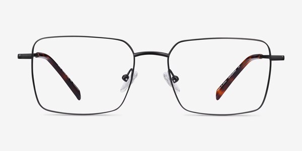 Apex Black Titanium Eyeglass Frames