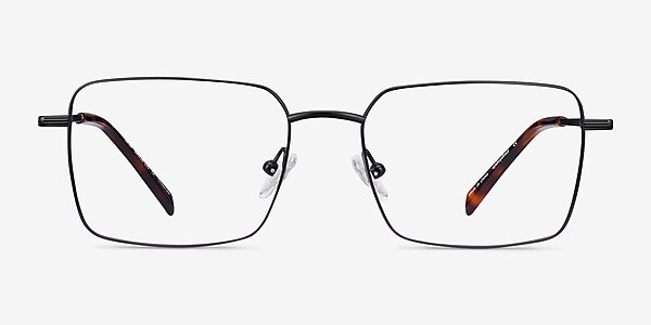 Apex Black Titanium Eyeglass Frames