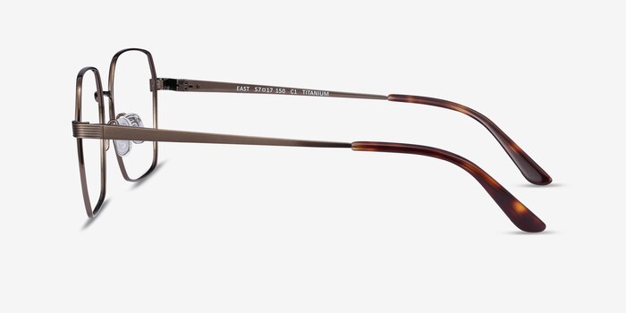 East Bronze Titanium Eyeglass Frames from EyeBuyDirect