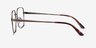 East Bronze TitaniumMontures de lunettes de vue d'EyeBuyDirect, Vue de Côté