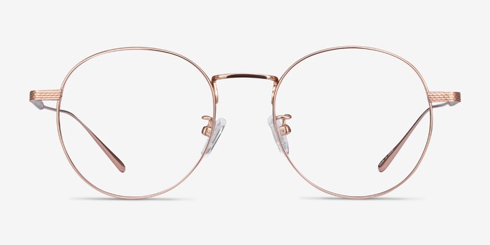 Geometry Or rose Titanium Montures de lunettes de vue d'EyeBuyDirect