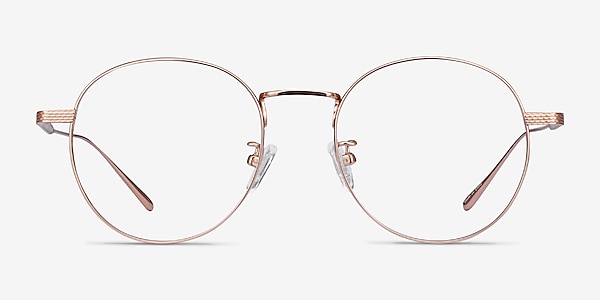 Geometry Or rose Titanium Montures de lunettes de vue
