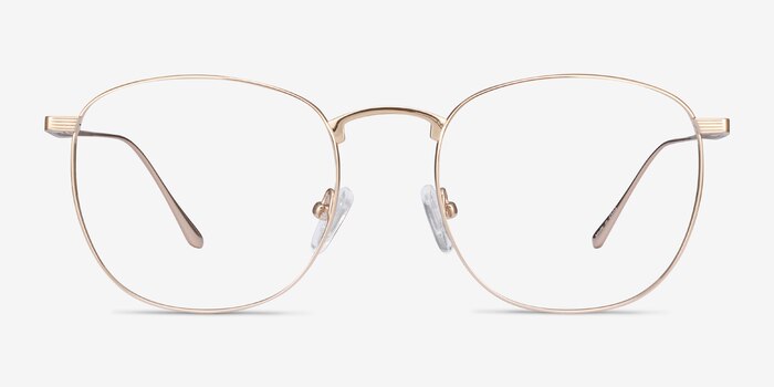 Arbor Gold Titanium Eyeglass Frames from EyeBuyDirect