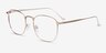 Arbor Doré TitaniumMontures de lunettes de vue d'EyeBuyDirect, Vue d'Angle