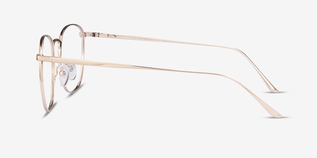 Arbor Doré TitaniumMontures de lunettes de vue d'EyeBuyDirect, Vue de Côté