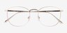 Arbor Doré TitaniumMontures de lunettes de vue d'EyeBuyDirect, Vue Rapprochée