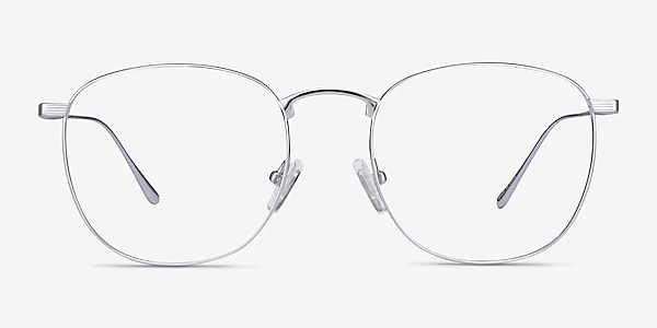 Arbor Silver Titanium Eyeglass Frames