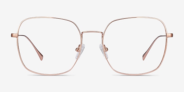 Meteor Rose Gold Titanium Eyeglass Frames