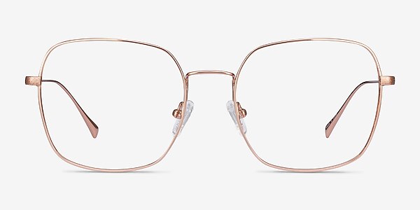 Meteor Rose Gold Titanium Eyeglass Frames