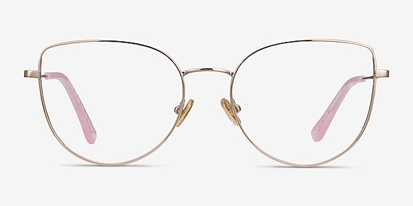 Imani Gold Titanium Eyeglass Frames