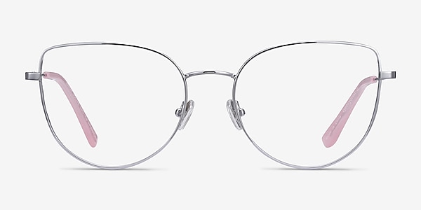 Imani Silver Titanium Eyeglass Frames