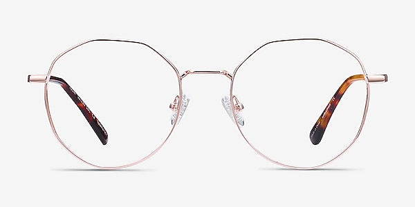 Julia Rose Gold Titanium Eyeglass Frames