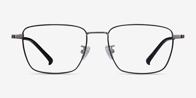 Lorem Black Gunmetal Titanium Eyeglass Frames