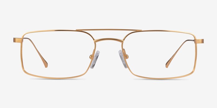 Johnson Doré Titanium Montures de lunettes de vue d'EyeBuyDirect