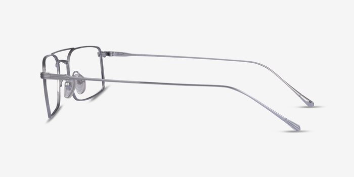 Johnson Argenté Titanium Montures de lunettes de vue d'EyeBuyDirect