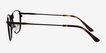 Astronomy Matte Black TitaniumEyeglass Frames from EyeBuyDirect, Side View