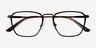 Astronomy Matte Black TitaniumEyeglass Frames from EyeBuyDirect, Closed View
