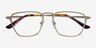 Astronomy Matte Gold TitaniumEyeglass Frames from EyeBuyDirect, Closed View