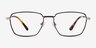 Eren Bronze Gold TitaniumEyeglass Frames from EyeBuyDirect, Front View