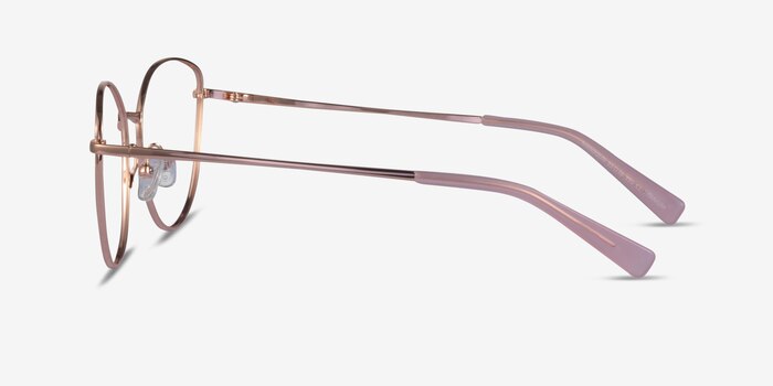 Mandolin Rose Gold Titanium Eyeglass Frames from EyeBuyDirect