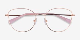Mandolin Cat Eye Rose Gold Glasses for Women | Eyebuydirect