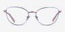 Mandolin Rainbow TitaniumEyeglass Frames from EyeBuyDirect, Front View